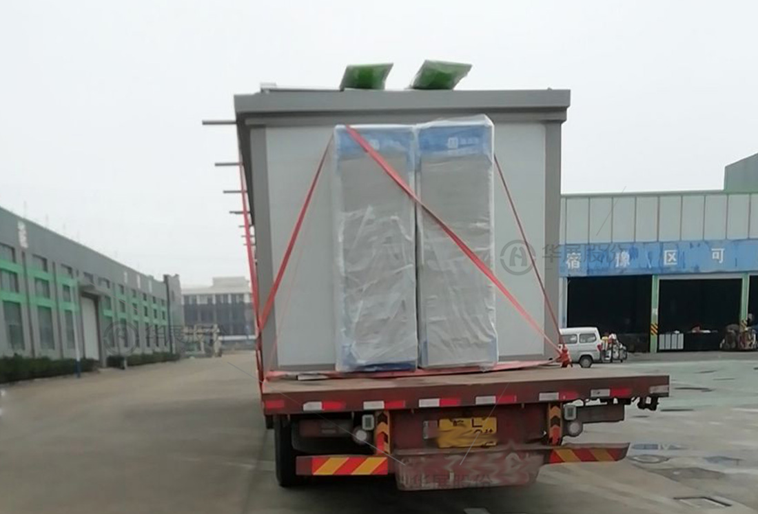 鹽城垃圾分類投放站，四分類垃圾房，智能分類垃圾房，垃圾分類箱房