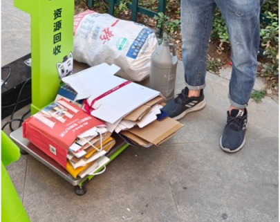 貓先生廢品回收，智能再生資源回收站，廢品回收箱價格，收集柜生產(chǎn)廠家