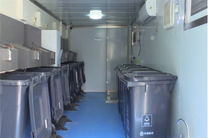 智能垃圾房,垃圾收集清潔屋,小區(qū)垃圾分類站生產廠家