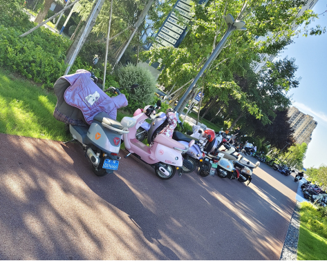 電動自行車充電樁，智能無線充電，電單車充電樁廠家