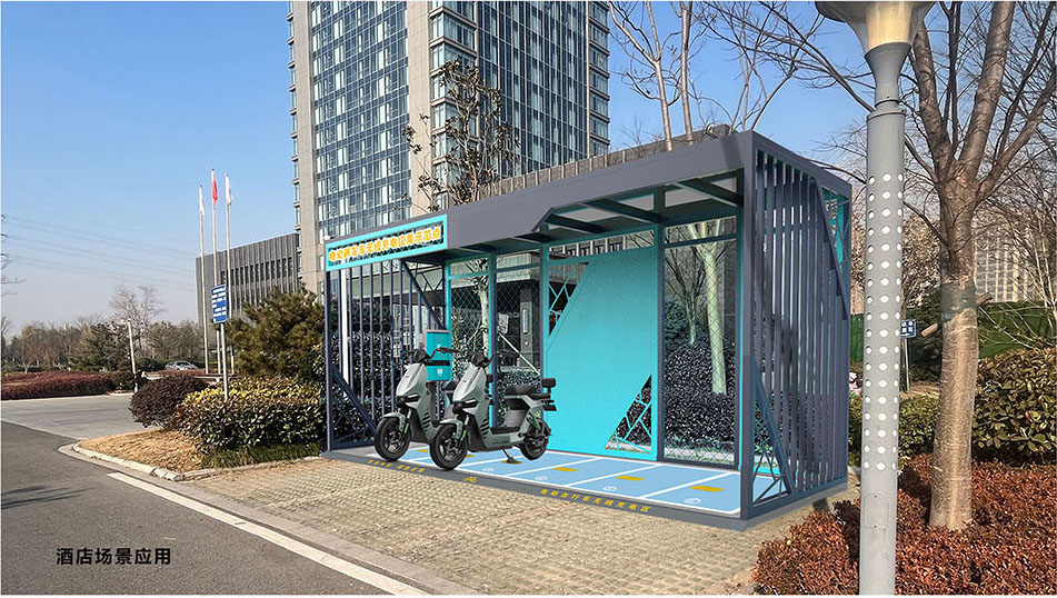 電動車無線充電樁，兩輪車無線充電，一拖六充電樁