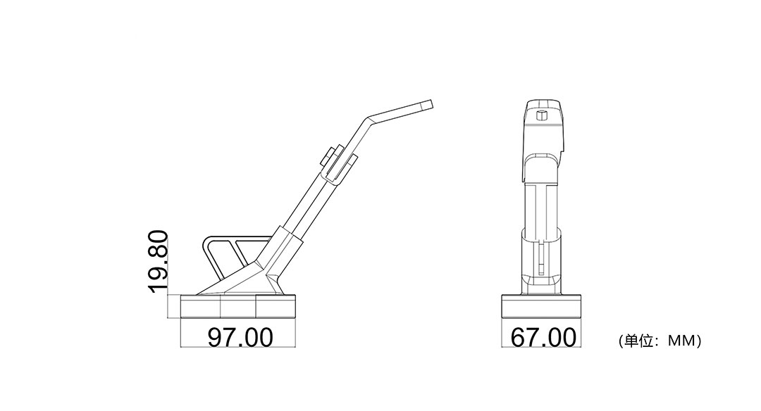 充電腳撐，無線充電腳撐，電動車充電腳撐，無線充電配件